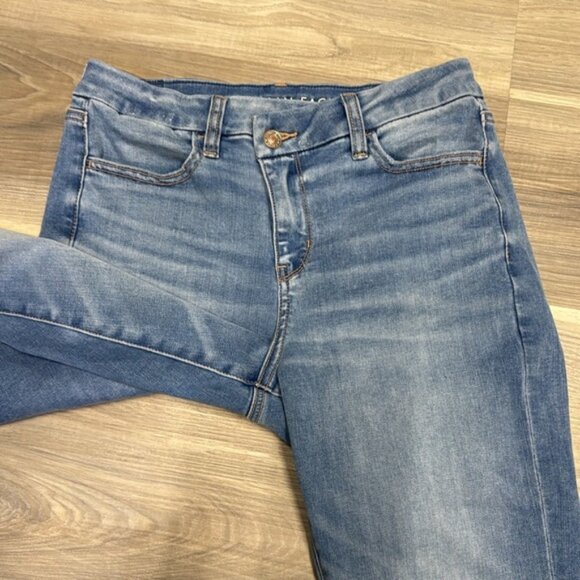 American eagle curvy high rise jeggings size 4 - Picture 7 of 10
